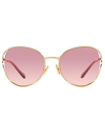 Miu Miu Mu 53Ys Sunglasses - Pink