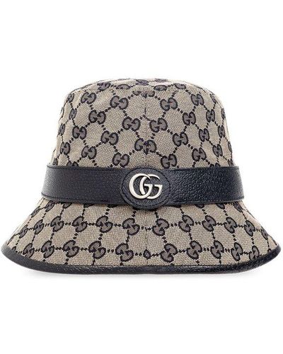 Gucci Double G Bucket Hat - White