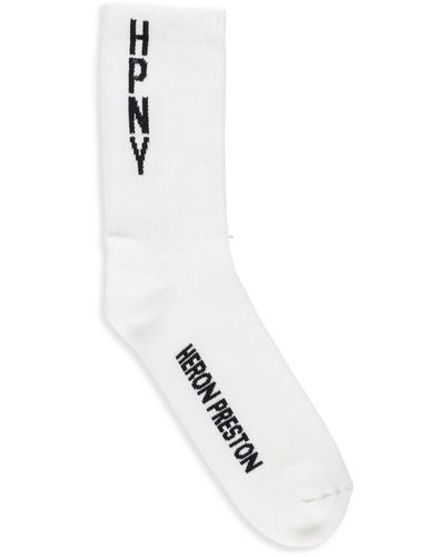Heron Preston Hpny Socks - White