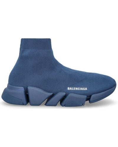 Balenciaga Speed 2.0 Trainers - Blue