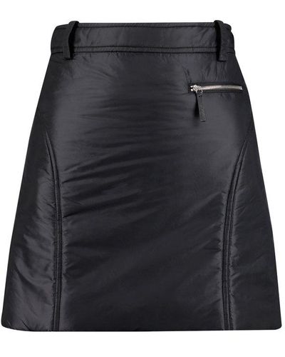 Khaite Padded Mini Skirt - Black