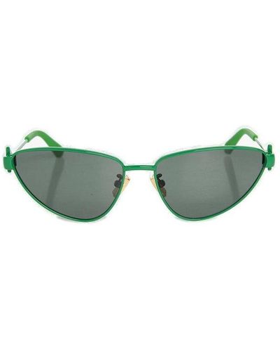 Bottega Veneta Cat-Eye Sunglasses - Green
