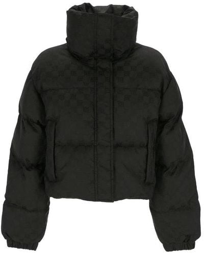 MISBHV Monogram Puffer Jacket - Black