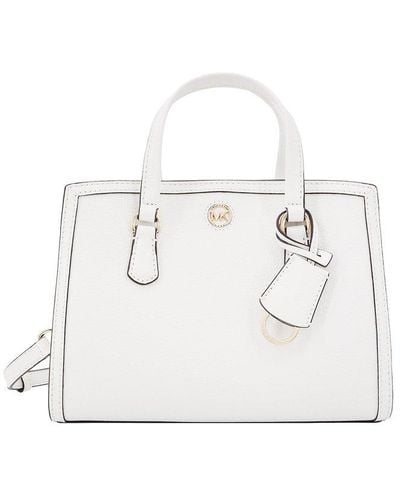 MICHAEL Michael Kors Chantal Handbag - White