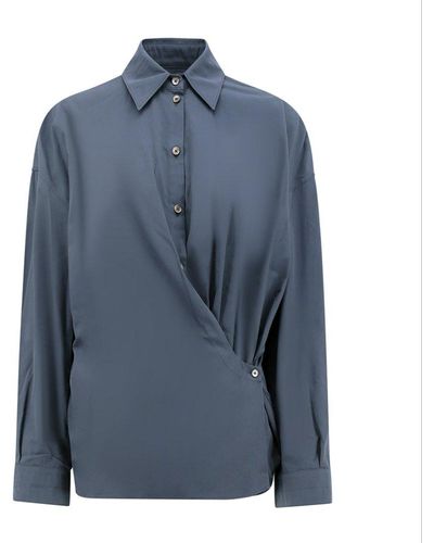 Blue Lemaire Tops for Women | Lyst