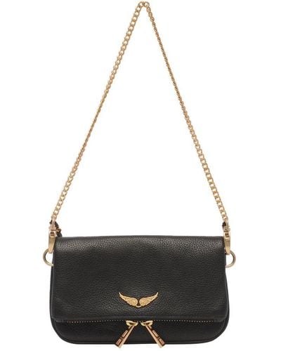 ZADIG & VOLTAIRE: mini bag for woman - Black  Zadig & Voltaire mini bag  LWBA00005 online at