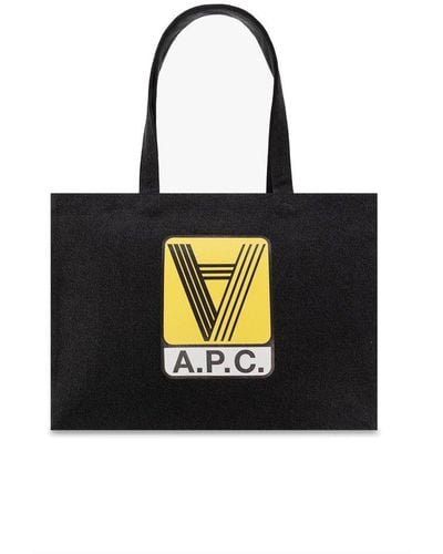 A.P.C. ‘Diane’ Shopper Bag - Black
