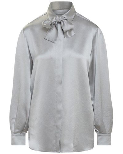 Alberta Ferretti Silk Shirt - Grey