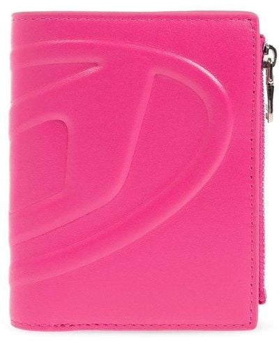 DIESEL Wallet With Logo - Pink