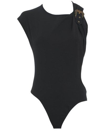 Versace Cut-out Detailed Bodysuit - Black