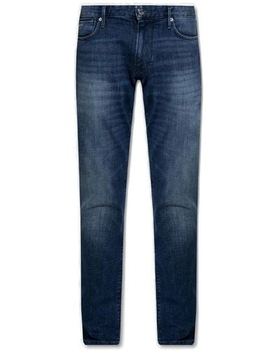 Emporio Armani 'sustainable' Collection Jeans - Blue