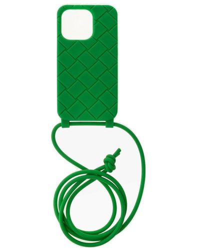 Bottega Veneta Iphone 14 Pro Case - Green