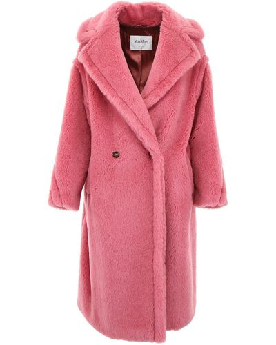 Max Mara Teddy Bear Coat - Pink