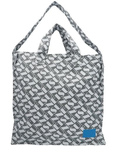 Sunnei All-over Logo Printed Tote Bag - Multicolour