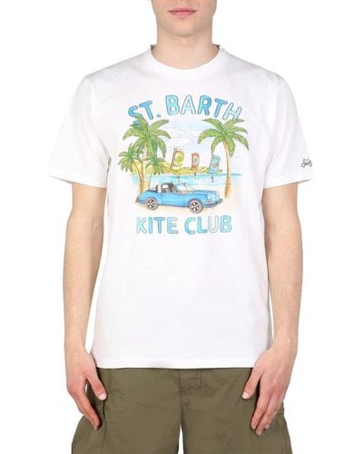 Mc2 Saint Barth Logo Print T-shirt - Multicolor