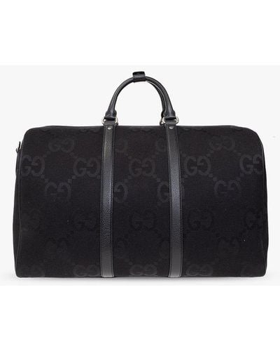Gucci GG Jumbo Duffel Bag - Black