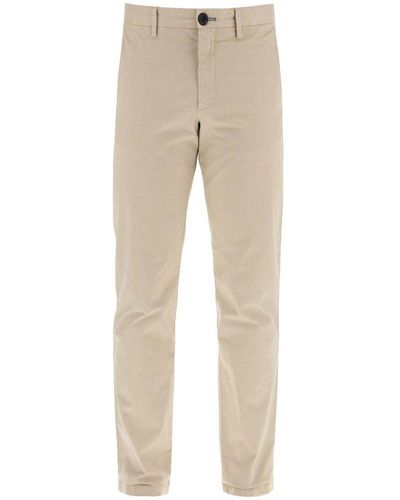 PS by Paul Smith Zebra Embroidered Chino Trousers - Natural
