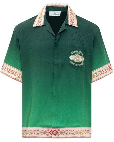 Casablancabrand Unity Is Power Shirt - Green