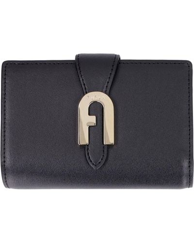 Furla Sofia Leather Wallet - Black