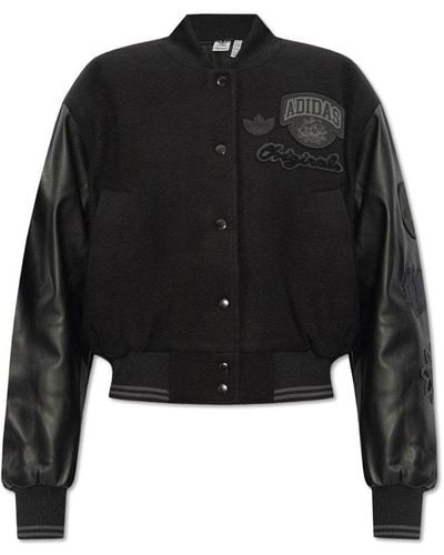 adidas Originals Bomber Jacket, - Black