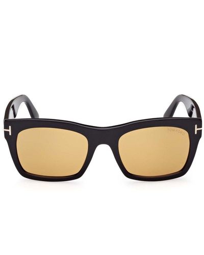 Tom Ford Square Frame Sunglasses - Brown