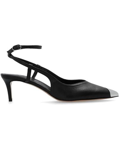 IRO Damia Ankle Strap Court Shoes - Black