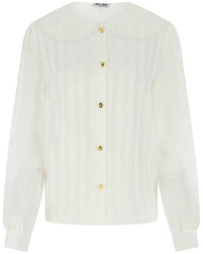 Miu Miu Camicia - White