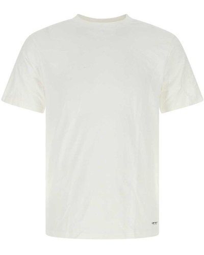 Carhartt Cotton Standard Crew Neck T-Shirt Set - White