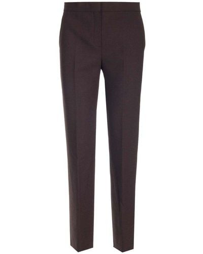 Theory Stretch Wool Tailored Trousers - Multicolour