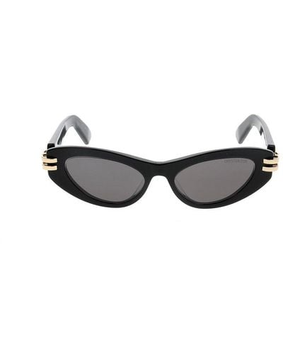 Dior Butterfly Frame Sunglasses - Black