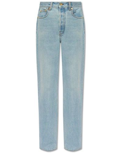 Jacquemus Le De-nimes Droit Straight-leg Jeans - Blue
