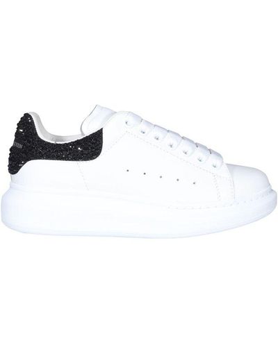 Alexander McQueen Oversized Studded Sneakers - White