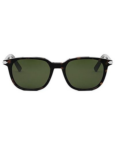 Dior Diorblacksuit S 12i Square Frame Sunglasses - Green