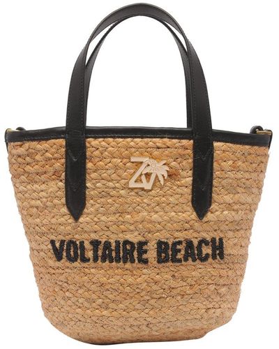 Zadig & Voltaire Le Baby Beach Tote Bag - Brown