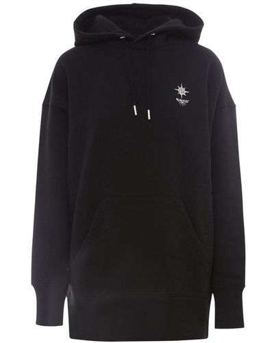 Givenchy Graphic Printed Oversized Hoodie - Black