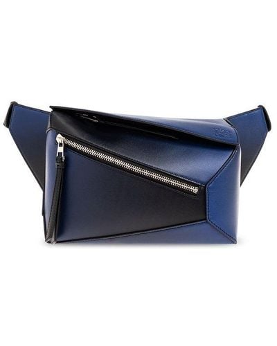 Loewe Puzzle Edge Belt Bag - Blue