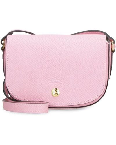 Longchamp Épure Xs Leather Crossbody Bag - Pink