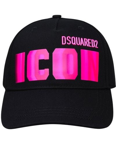 DSquared² Cotton Hat - Pink