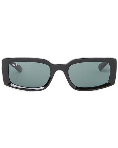 Ray-Ban Kiliane Rectangular Frame Sunglasses - Gray