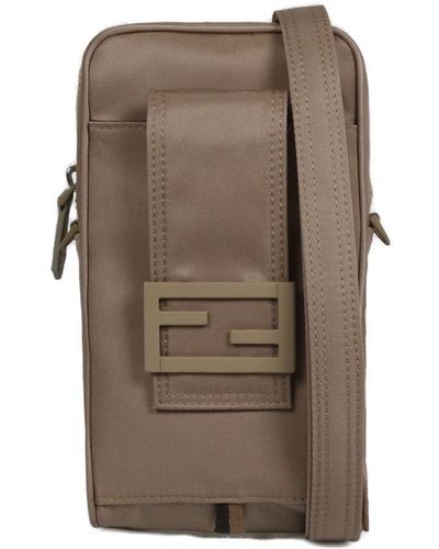 Fendi Men's FF-Logo Sling Crossbody Bag