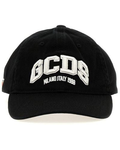 Gcds Logo Embroidery Cap Hats - Black