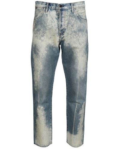 Tom Ford Tapered Jeans - Blue