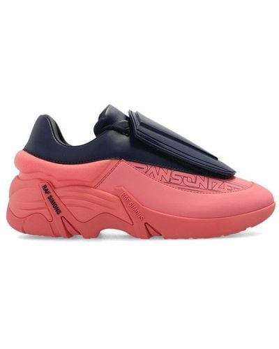 Raf Simons Antei Colourblock Low-top Trainers - Red