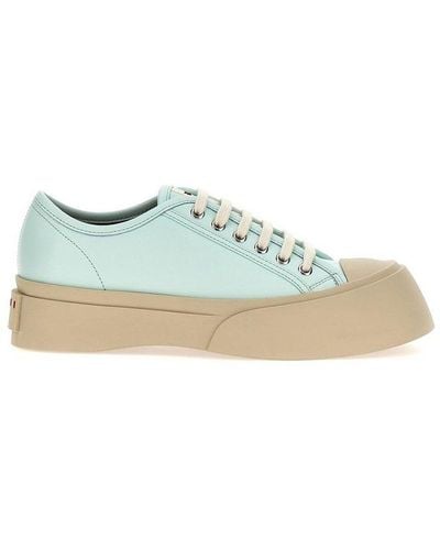 Marni Pablo Lace-up Sneakers - Green