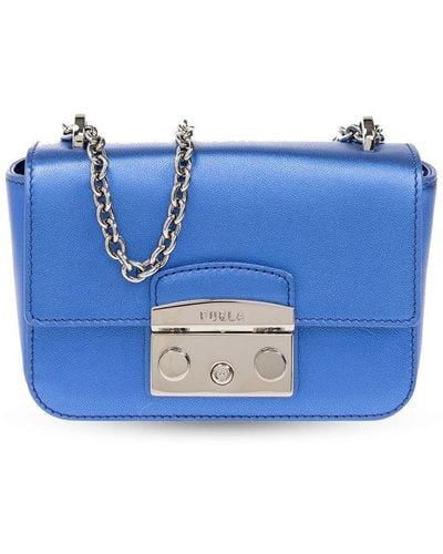 Furla ‘Metropolis Mini’ Shoulder Bag - Blue