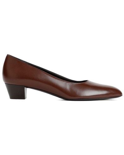 The Row Luisa Pump Shoes - Brown