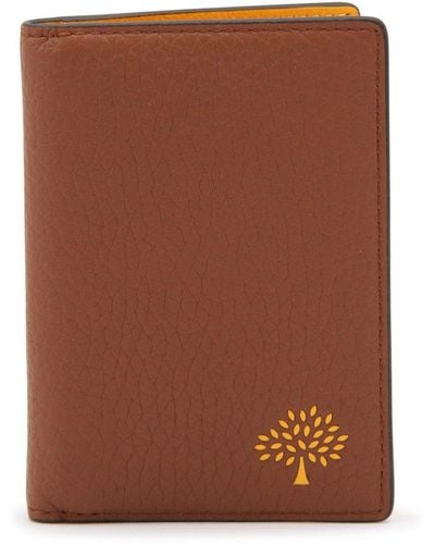Mulberry Chestnut Leather Wallet - Brown