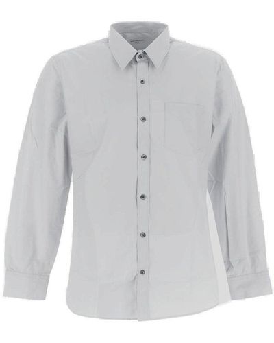 Dries Van Noten Corbino Long-sleeved Shirt - Gray