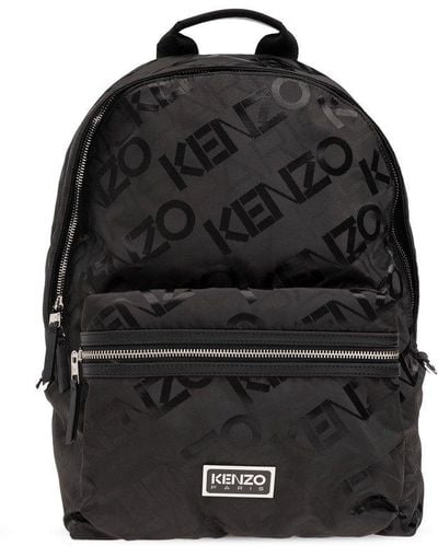 KENZO ' Paris' Backpack, - Black
