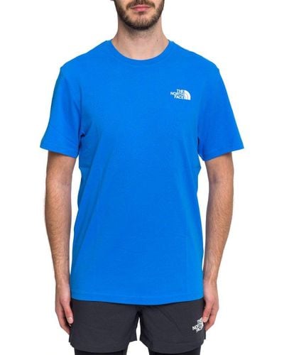 The North Face Redbox Logo Printed T-shirt - Blue